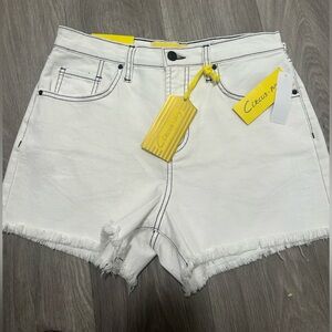 Circus NY Jean high rise denim  Shorts sz 27 nwt